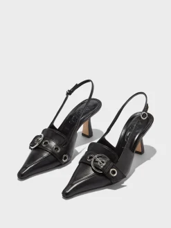 Tara Leather Slingback Pumps