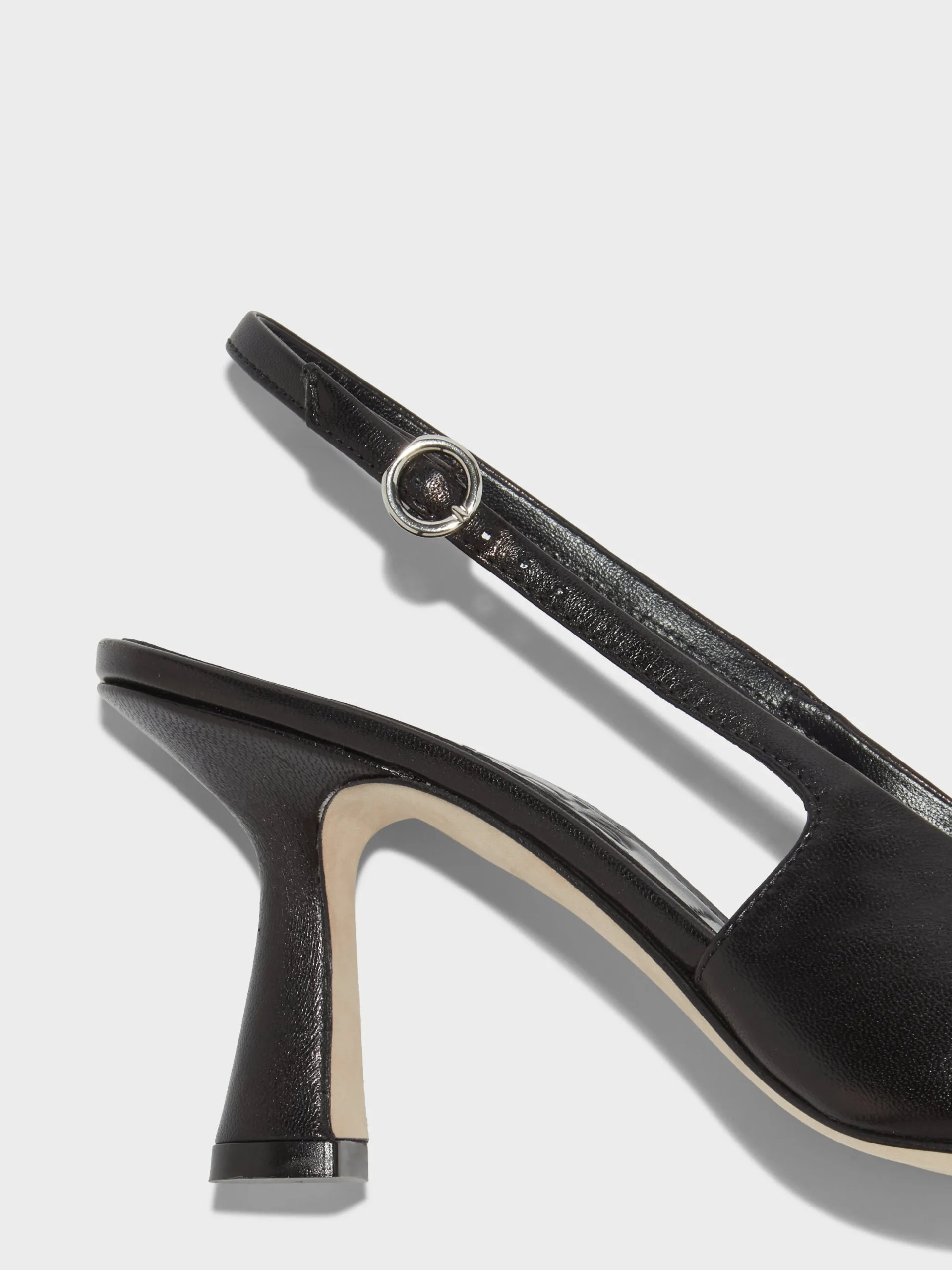 Tara Leather Slingback Pumps