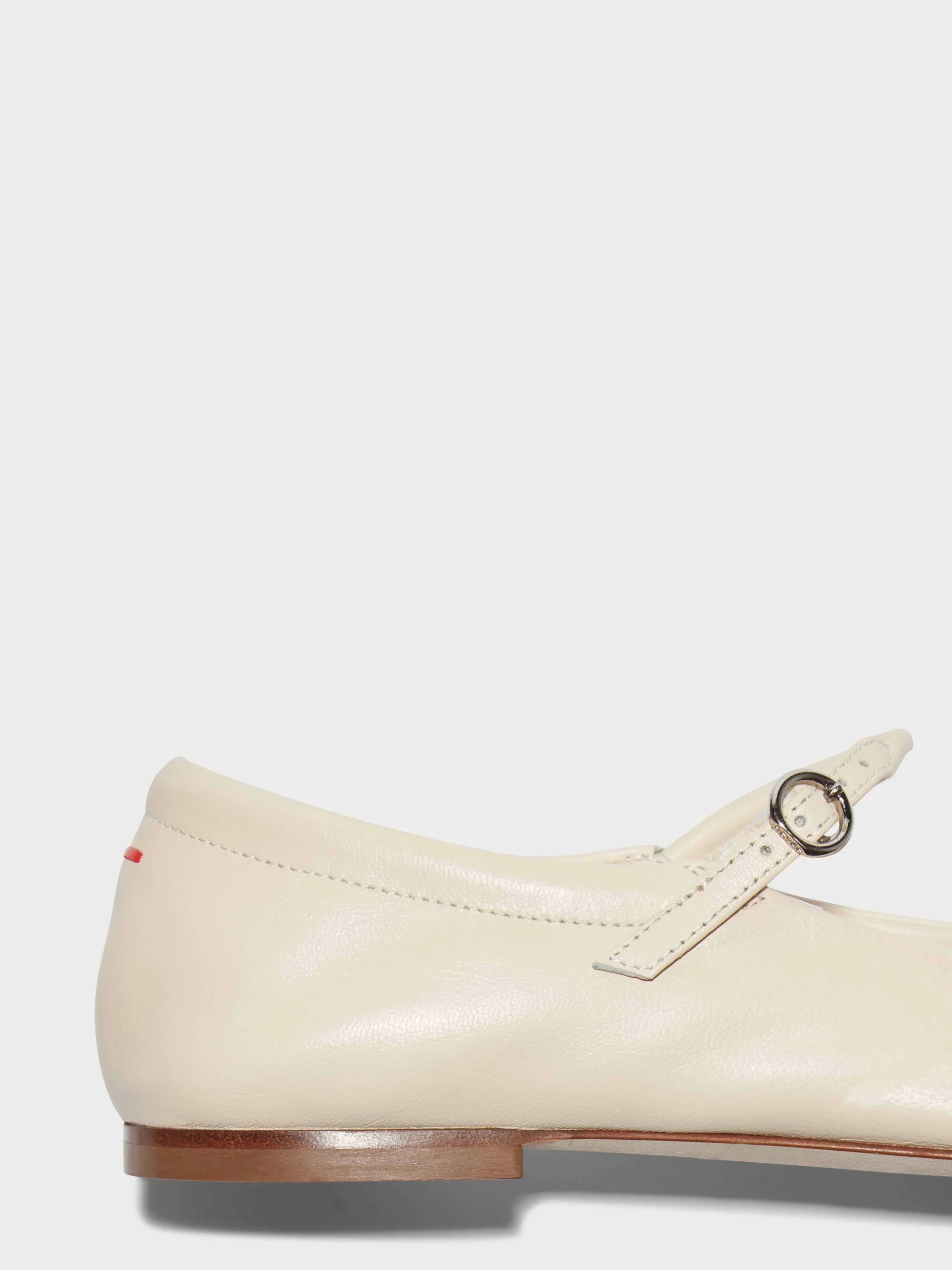 Uma Leather Mary-Jane Flats