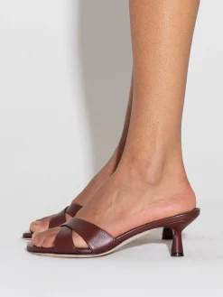 Vero Leather Mules
