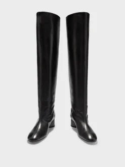 Willa Leather Over-Knee Boots