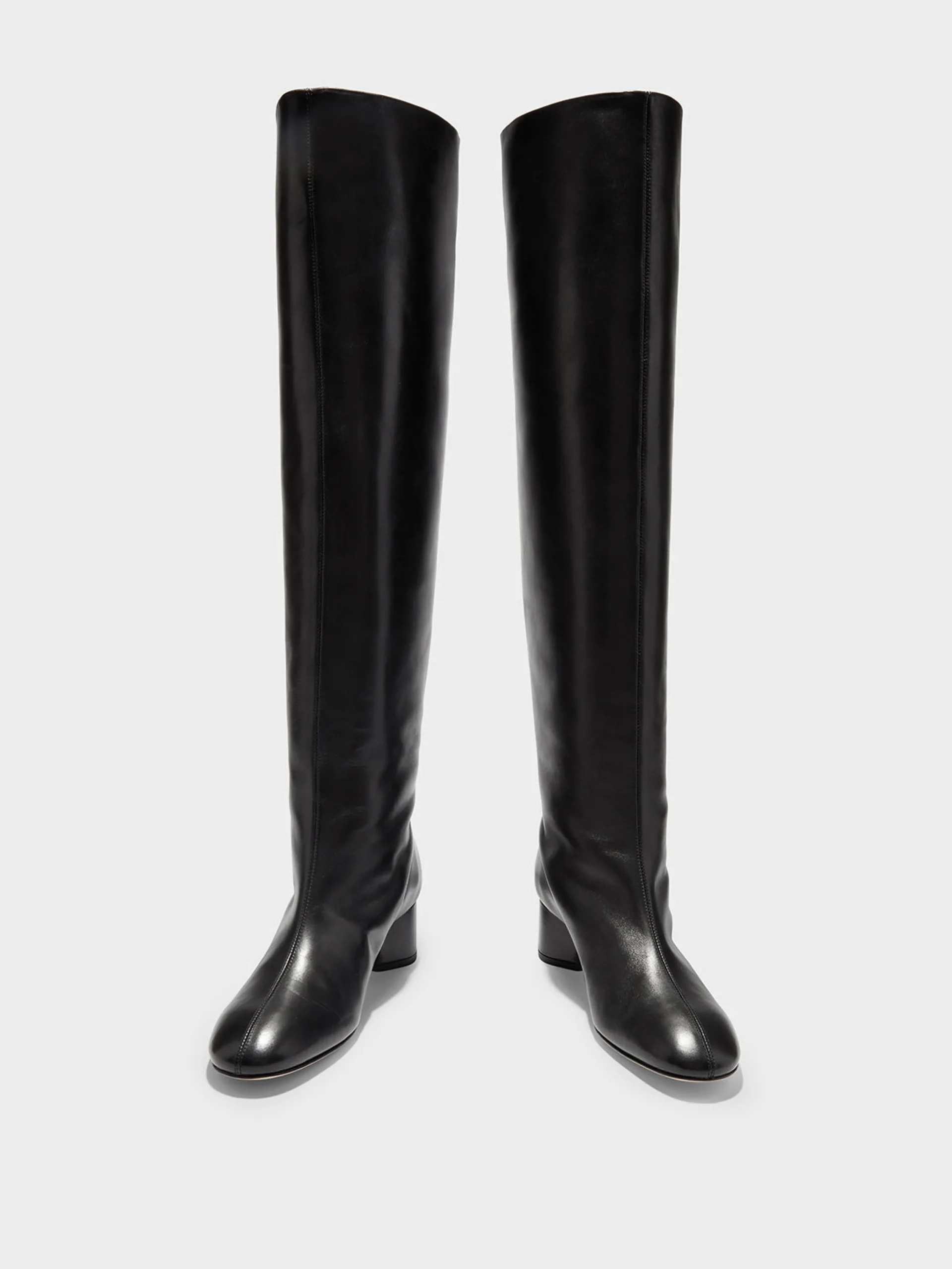 Willa Leather Over-Knee Boots