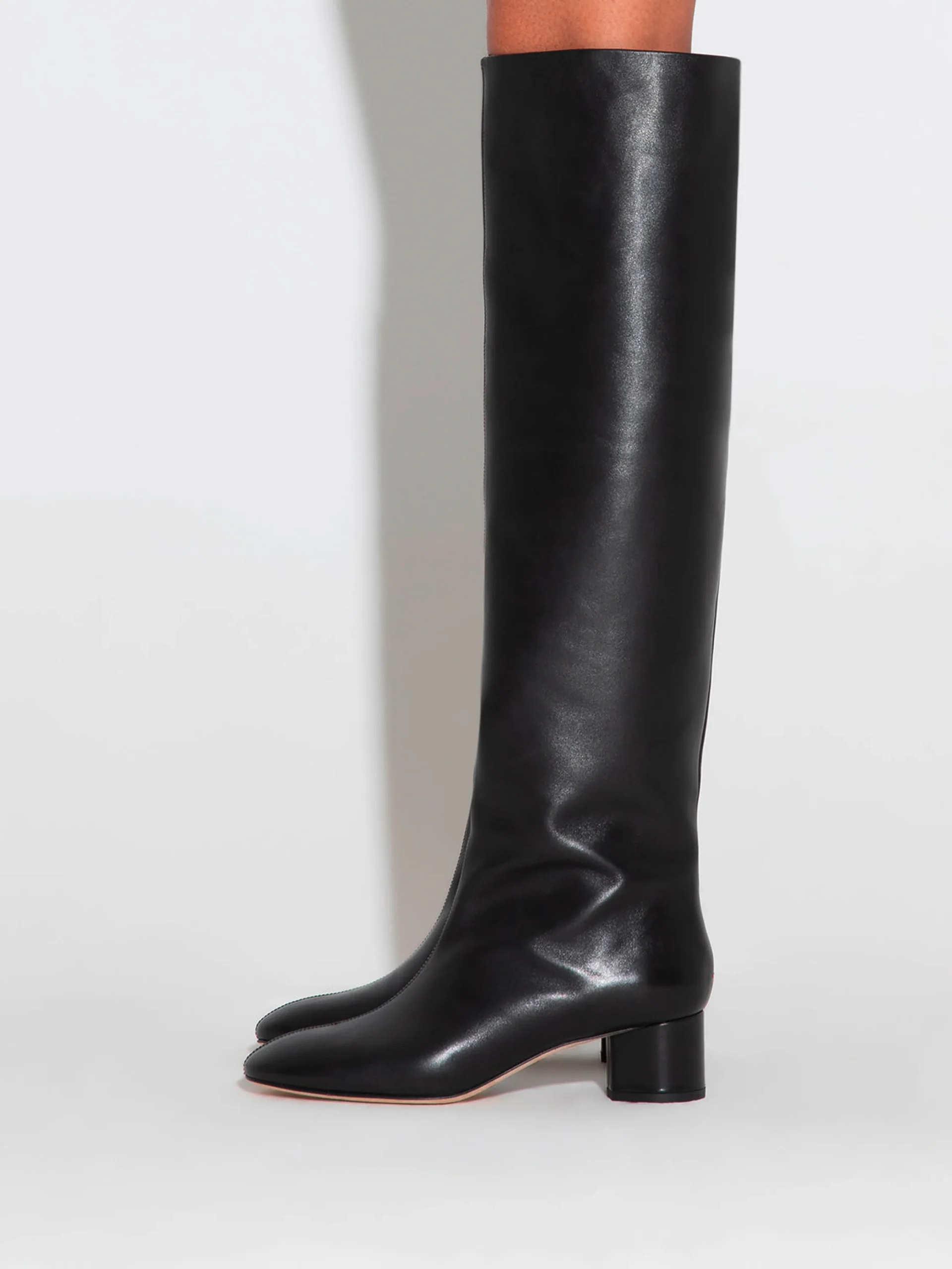 Willa Leather Over-Knee Boots