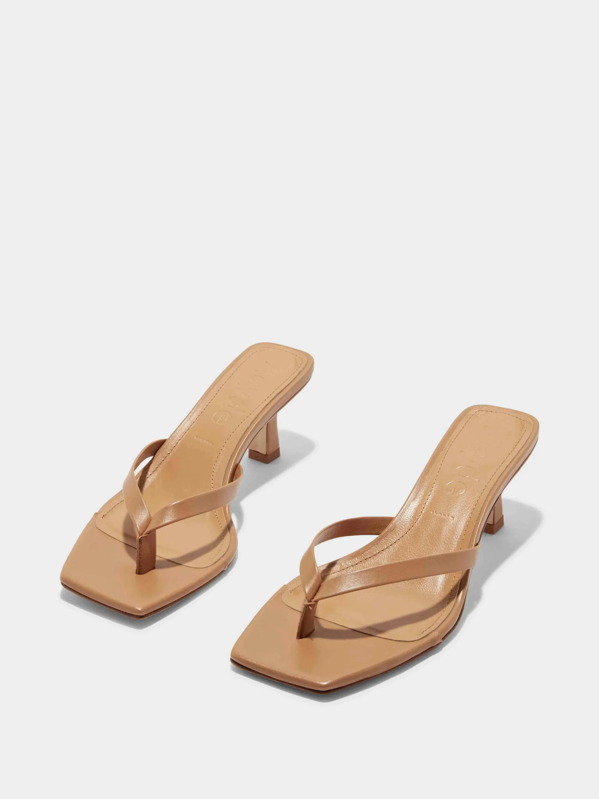 Wilma Leather Thong Sandals