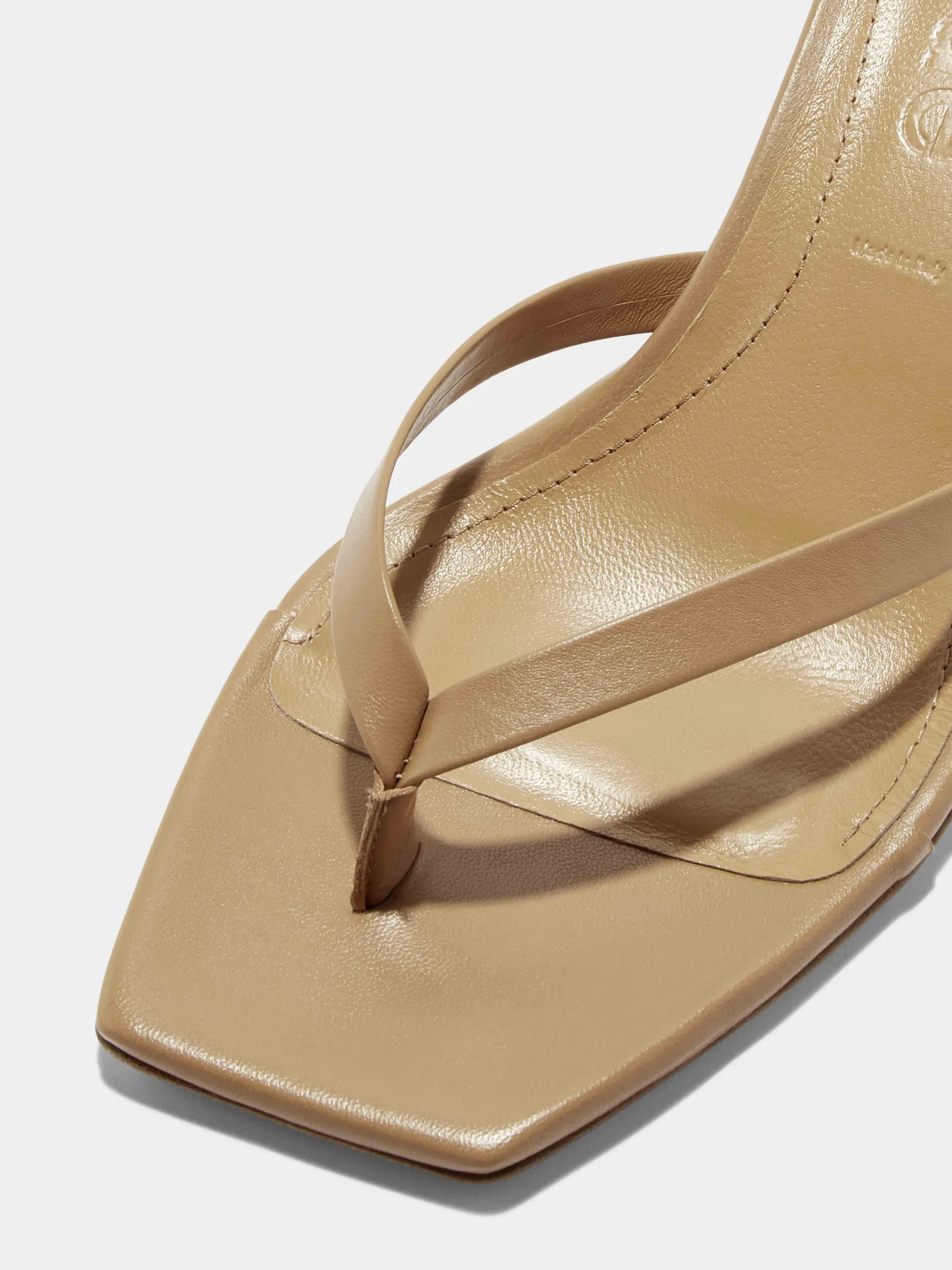 Wilma Leather Thong Sandals