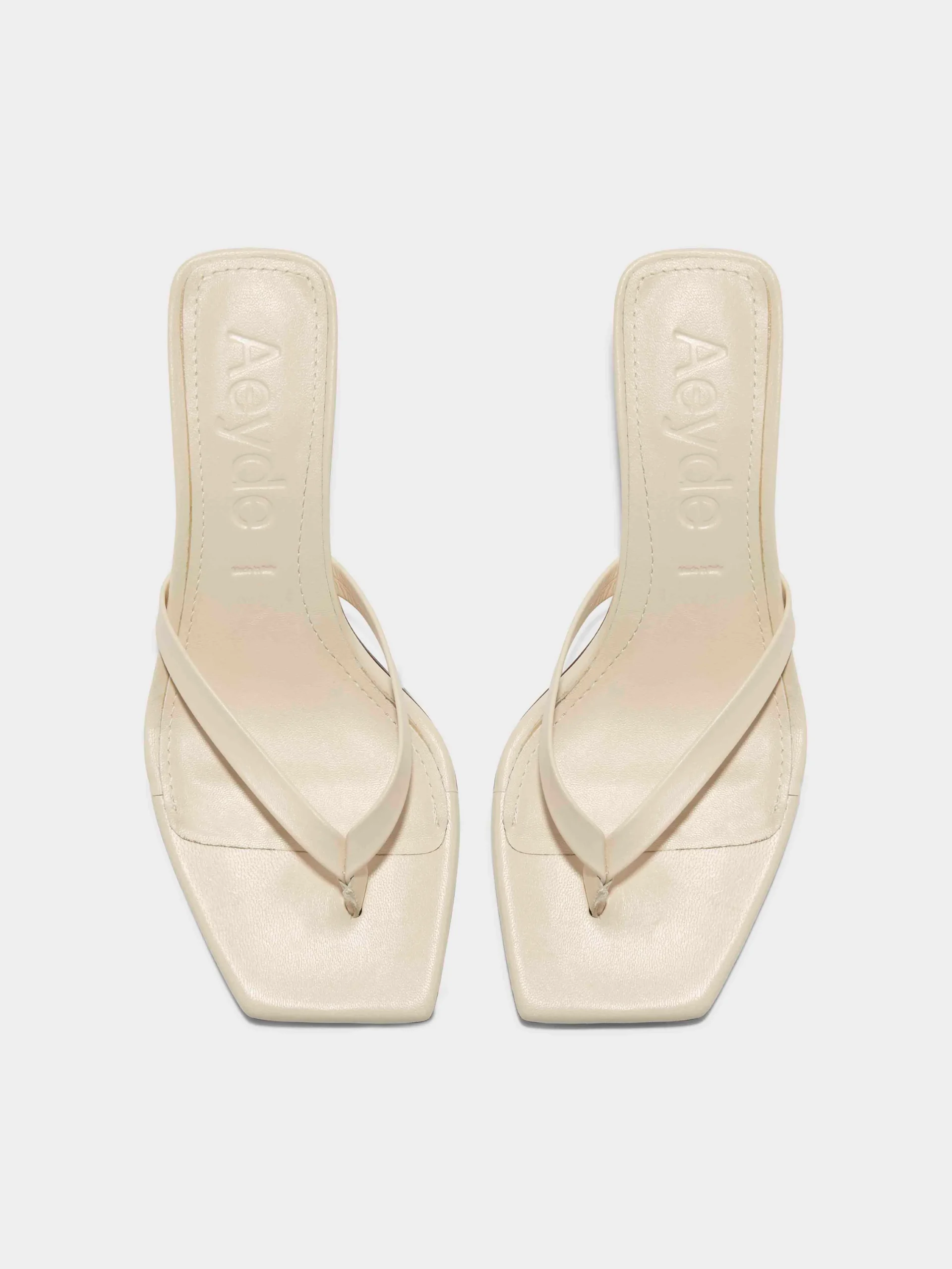 Wilma Leather Thong Sandals