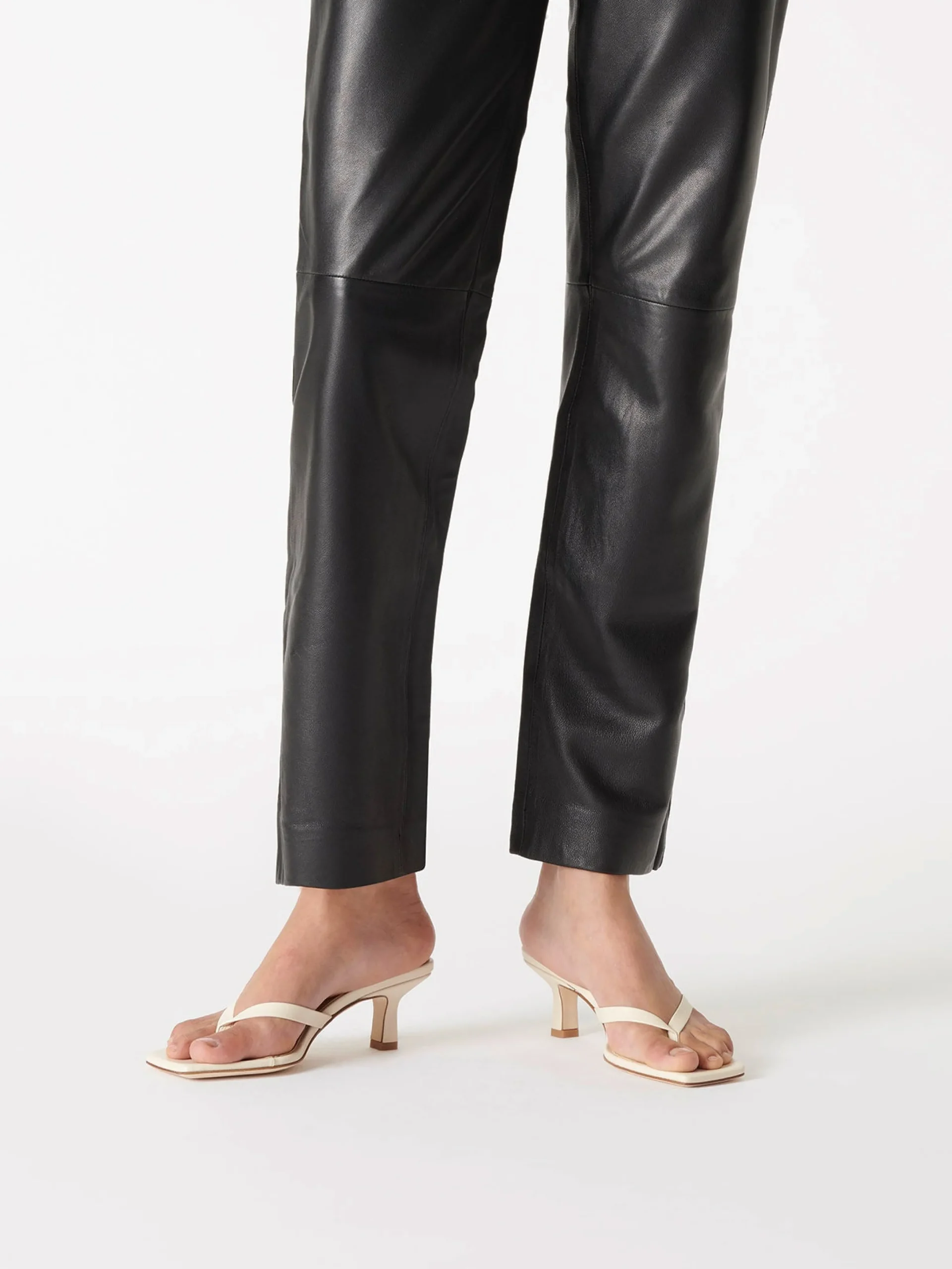Wilma Leather Thong Sandals