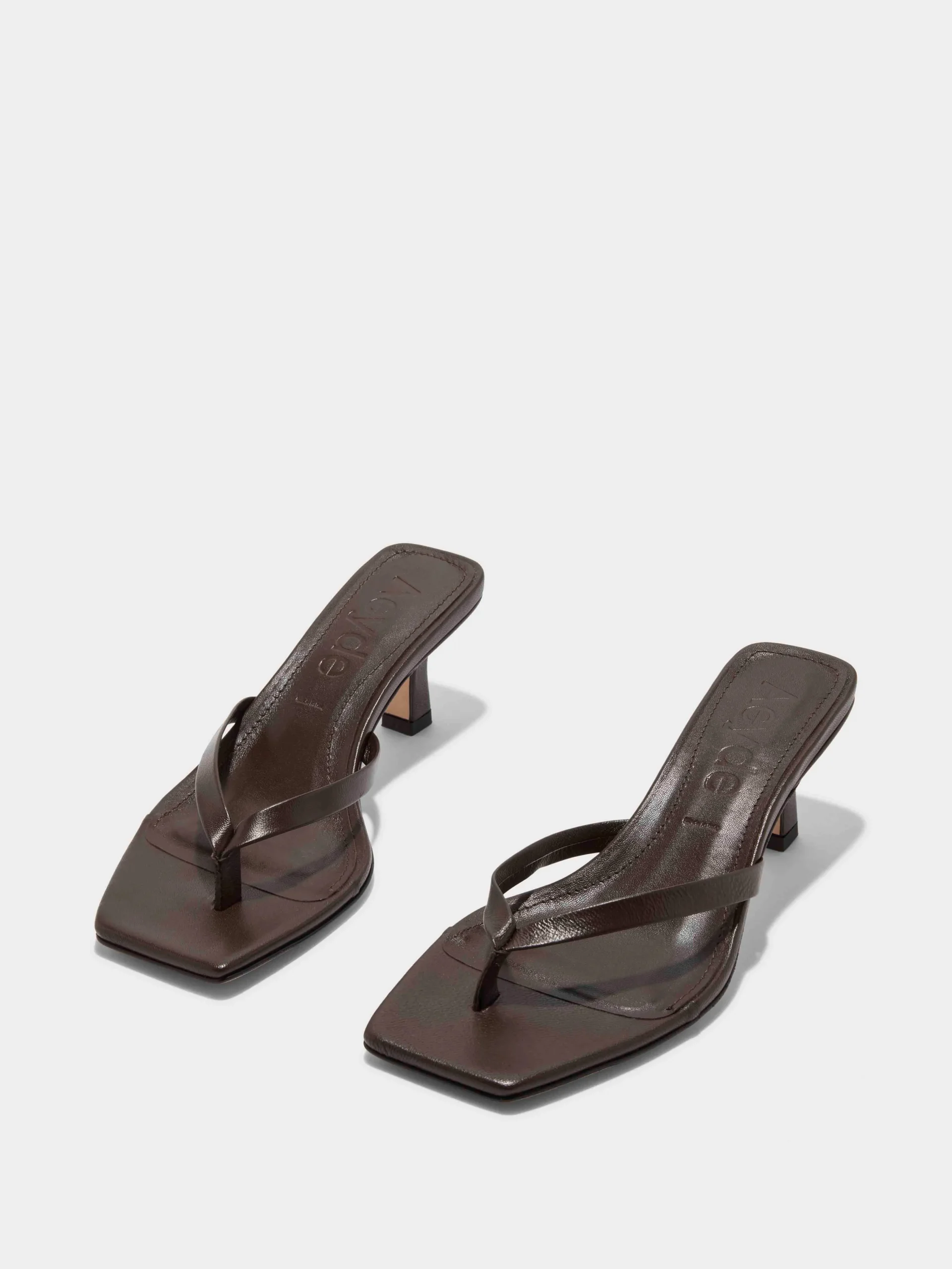 Wilma Leather Thong Sandals