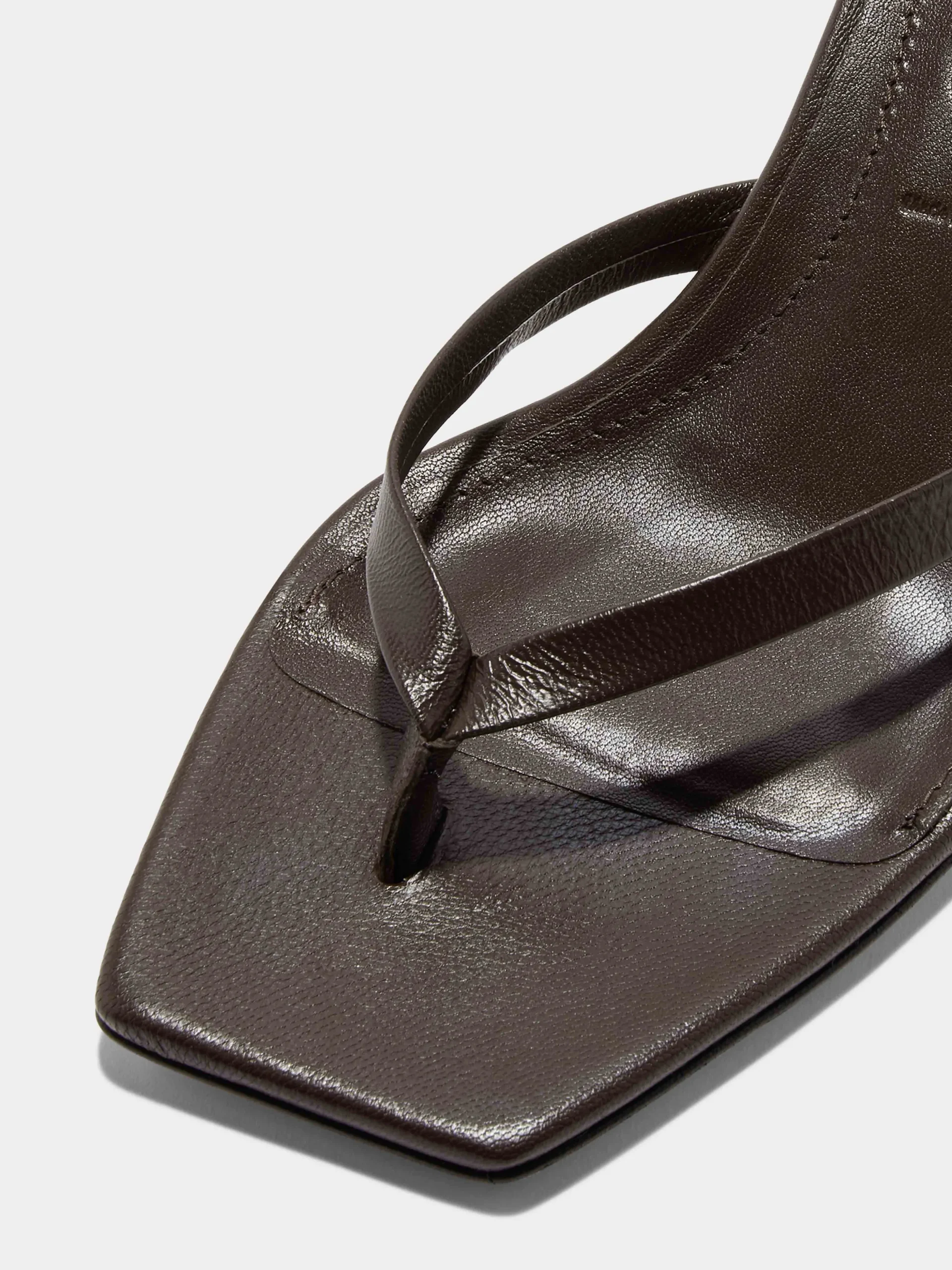 Wilma Leather Thong Sandals