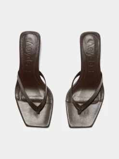Wilma Leather Thong Sandals