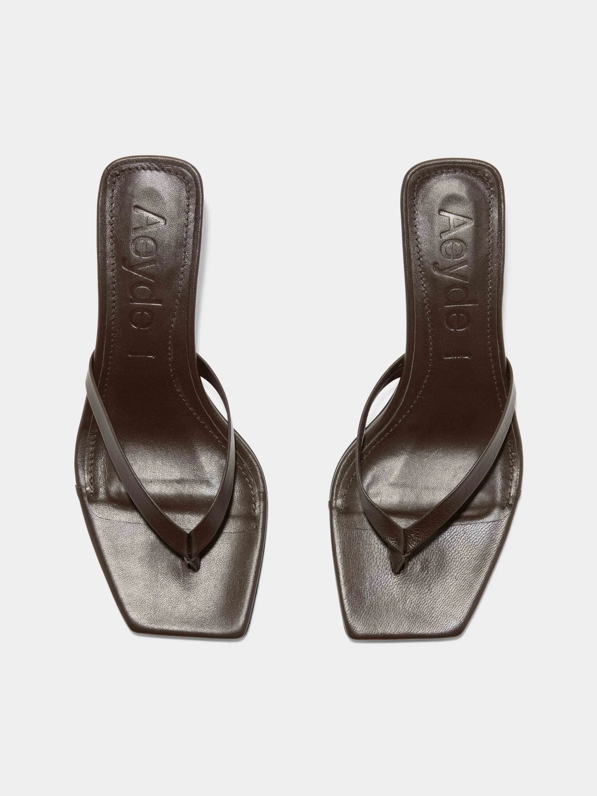 Wilma Leather Thong Sandals