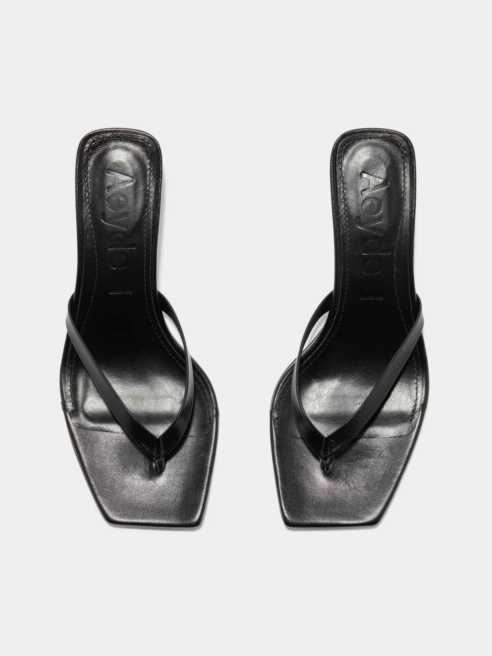 Wilma Leather Thong Sandals